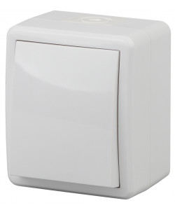 11А-1401-01 ЭРА Выключатель IP54, 10АХ-250В, ОУ, Эра Эксперт, Al+Cu, белый (16/160/2880)