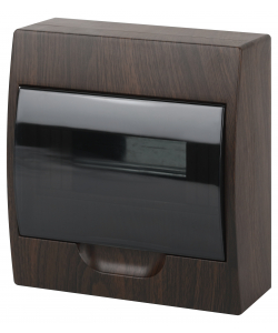 Корпус пластиковый ЩРН-П-08 ЭРА BOXF 08_O IP41 дуб
