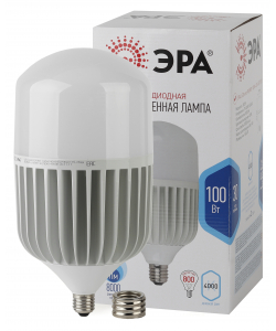 Лампа светодиодная ЭРА STD LED POWER T160-100W-4000-E27/E40 Е27 / Е40 100 Вт колокол нейтральный белый свет