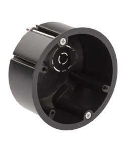 Коробка установочная ЭРА KUP-73-45-m-black для полых стен саморезы металлические лапки черная IP20