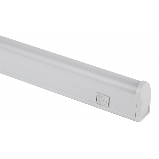 Линейный светодиодный светильник ЭРА LLED-01-12W-4000-W 12Вт 4000K L874мм с выключателем