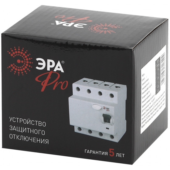 УЗО ЭРА PRO NO-902-40 ВД1-63 4P 32А 30мА