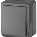 11-1401-03 ЭРА Выключатель IP54, 10АХ-250В, ОУ, Эра Эксперт, серый (16/160/2560)