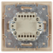 1-103-02 Intro Переключатель, 10А-250В, IP20, СУ, Plano, сл.кость (10/200/2400)