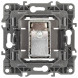 12-3102-01 ЭРА Розетка TV проходная, IP20, Эра12, белый (10/100/3200)